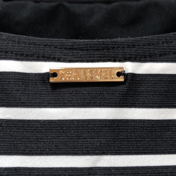 Sea Level Swim Australia Chamarel Square Neck One Piece Black - Picture 3 of 7